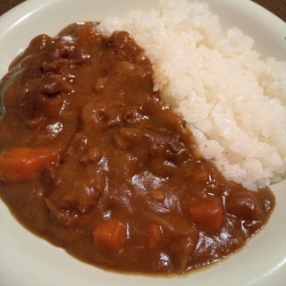 おからパウダー入りカレーライス